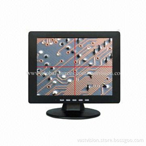 10-inch Cross Line Industrial LCD Monitor, 800 x 600 Pixels